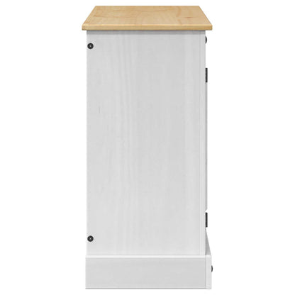 Aquarium Stand CORONA White and Brown 81.5 x 37 x 73 cm 250 kg