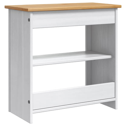 Aquarium Stand PANAMA White and Brown 60 x 30 x 60 cm 150 kg