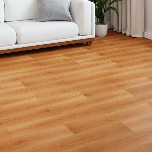 Laminate Flooring Beige 101 x 20 x 0.8 cm 15 pcs