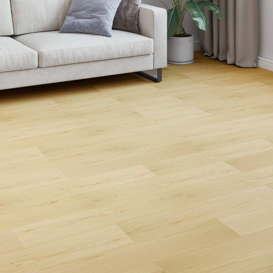 Laminate Flooring Soft Beige 101 x 20 x 0.8 cm 15 pcs