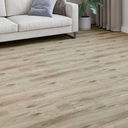 Laminate Flooring 15 pcs Whitewashed Brown 101 x 20 x 0.8 cm