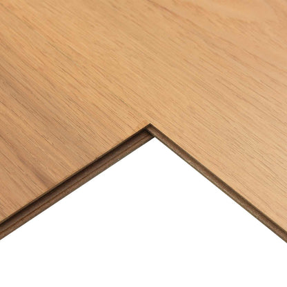 Laminate Flooring 15 pcs Natural Bamboo 101 x 20 x 0.8 cm
