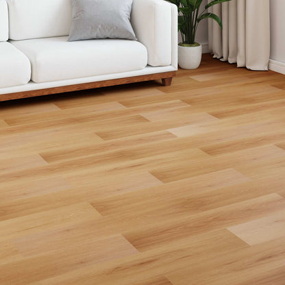 Laminate Flooring 15 pcs Natural Bamboo 101 x 20 x 0.8 cm
