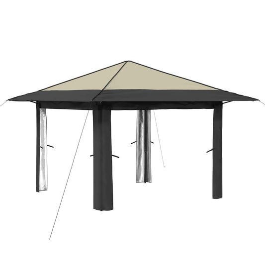Gazebo without Sidewall Cream and Anthracite