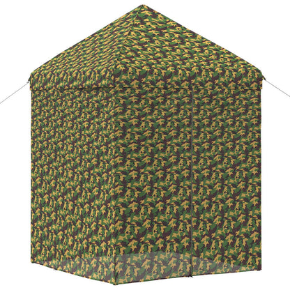 Canopy Tent with 4 Sidewalls 2.9 x 2.9 m Army Camouflage