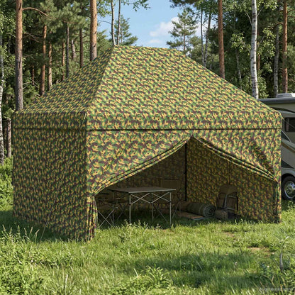 Canopy Tent with 4 Sidewalls 3 x 4 m Army Camouflage