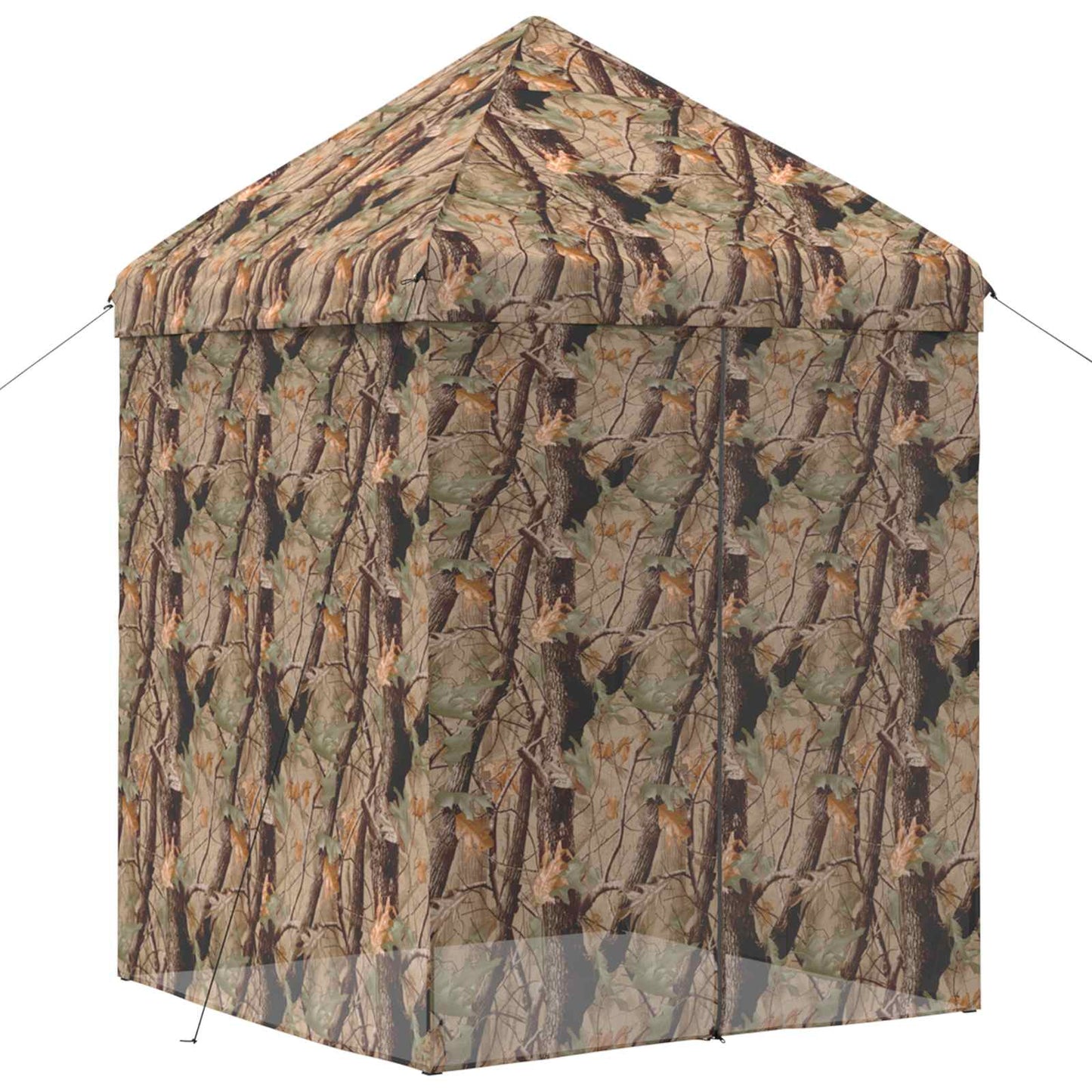 Pop-up Gazebo with 4 Sidewalls 2 x 2 m Forest Camouflage