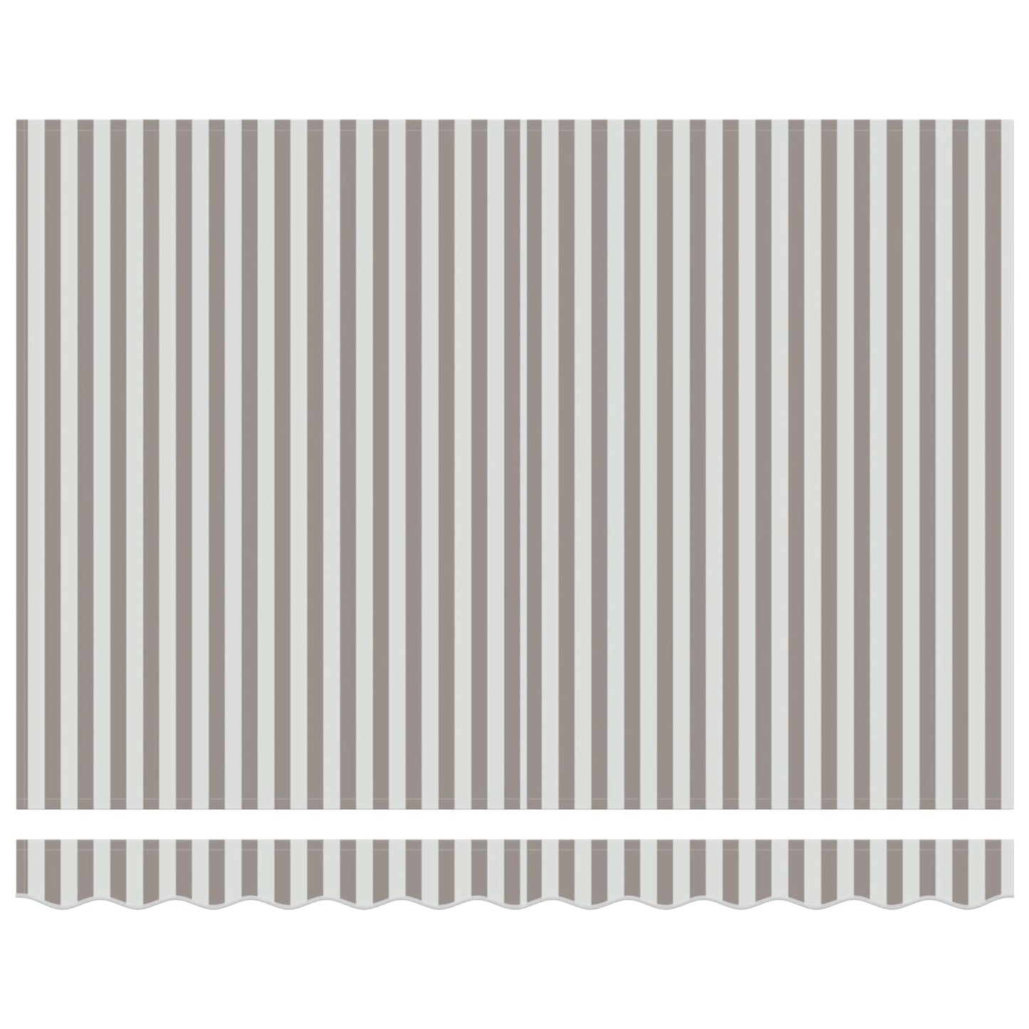 Awning Replacement Fabric Light Grey and White 3.5 x 2 m