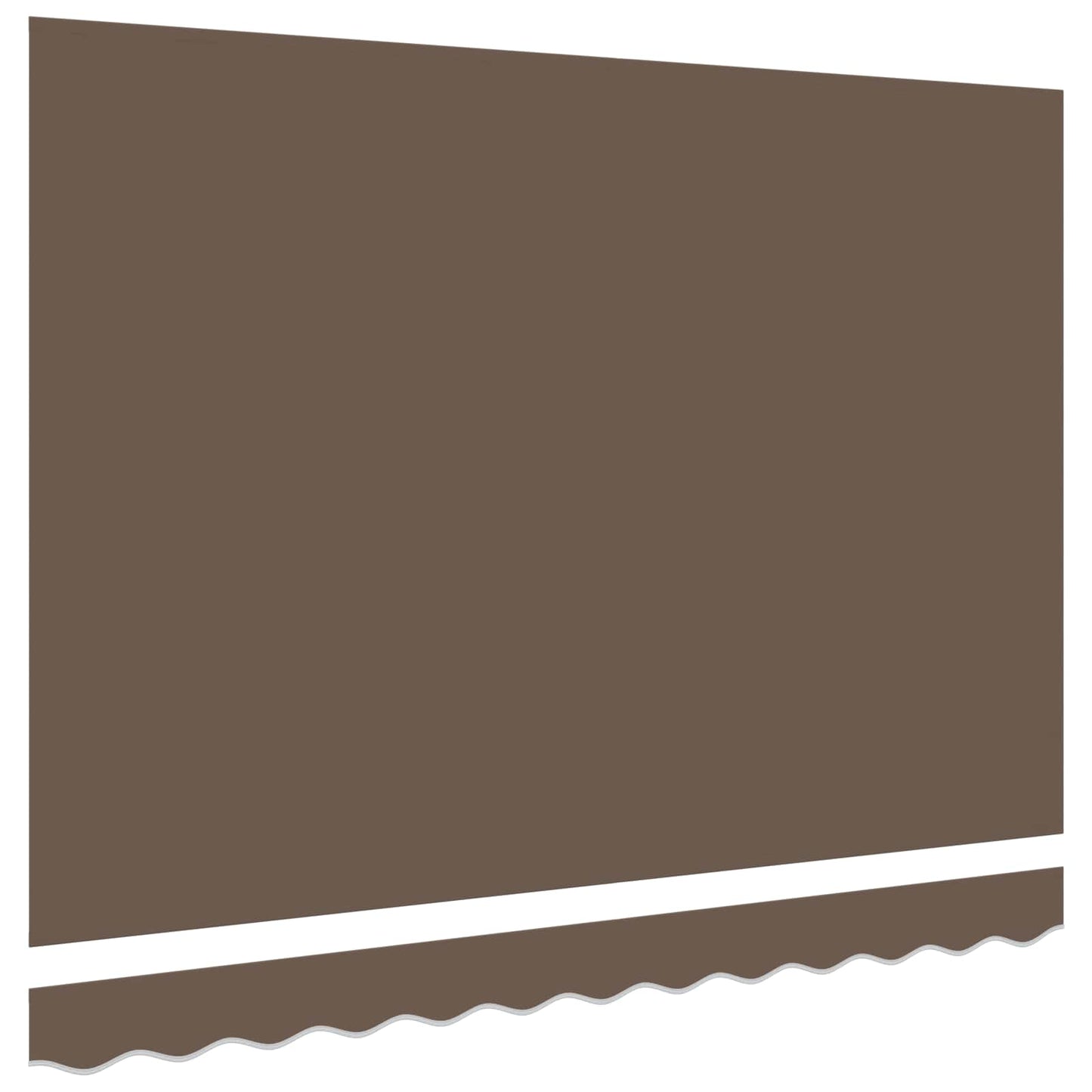 Awning Replacement Fabric Taupe 4 x 3 m Polyester