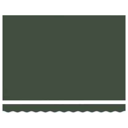 Awning Replacement Fabric Dark Green 4 x 3.5 m Polyester