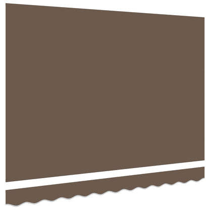 Awning Replacement Fabric Taupe 4 x 3.5 m Polyester