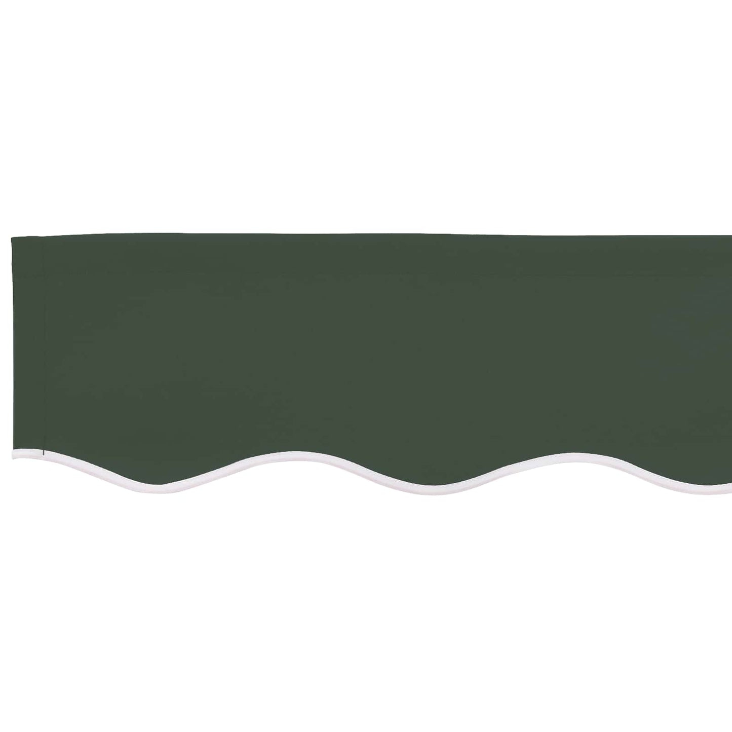 Awning Replacement Fabric Dark Green 4.5 x 3.5 m Polyester