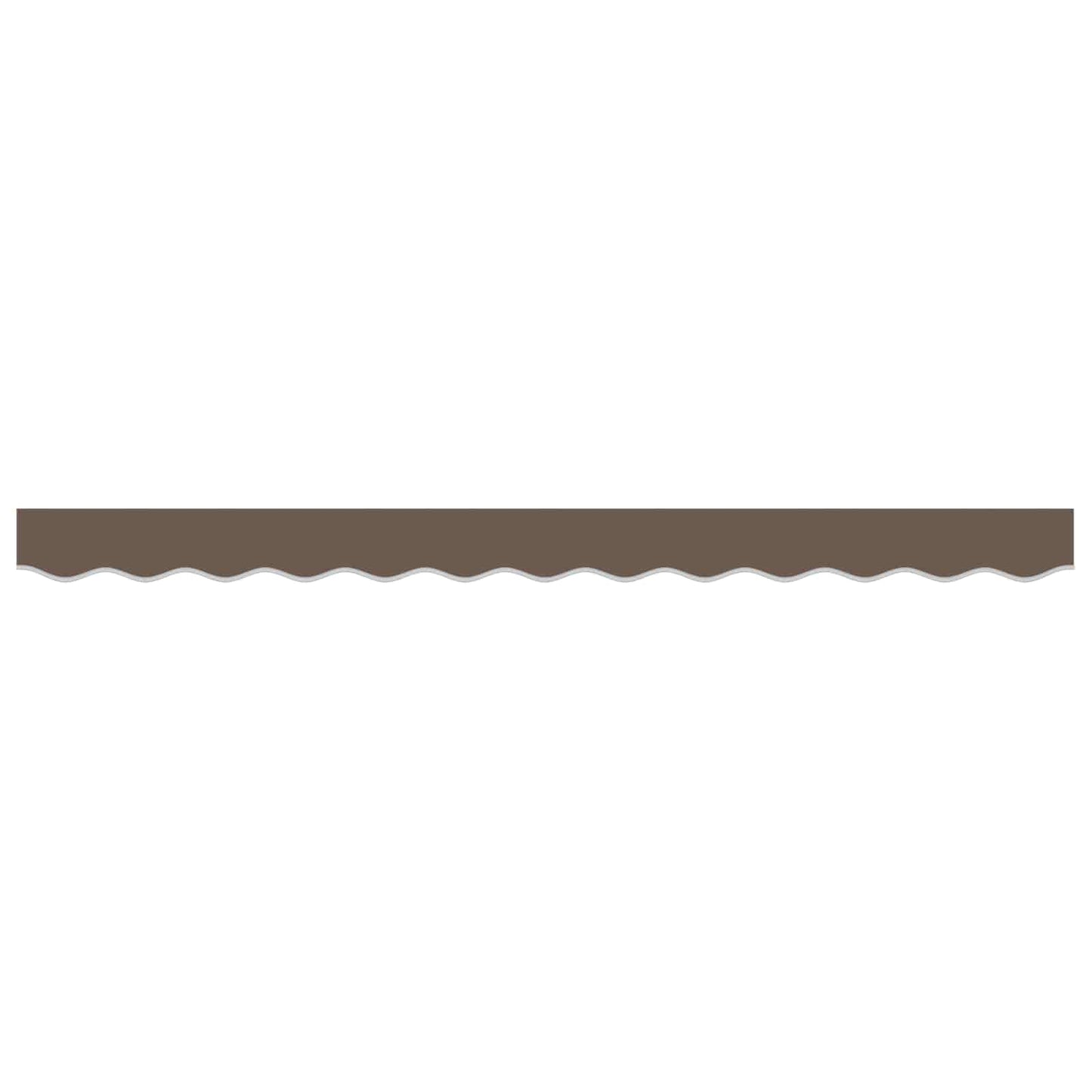 Awning Valance Replacement Taupe 2.5 m Polyester