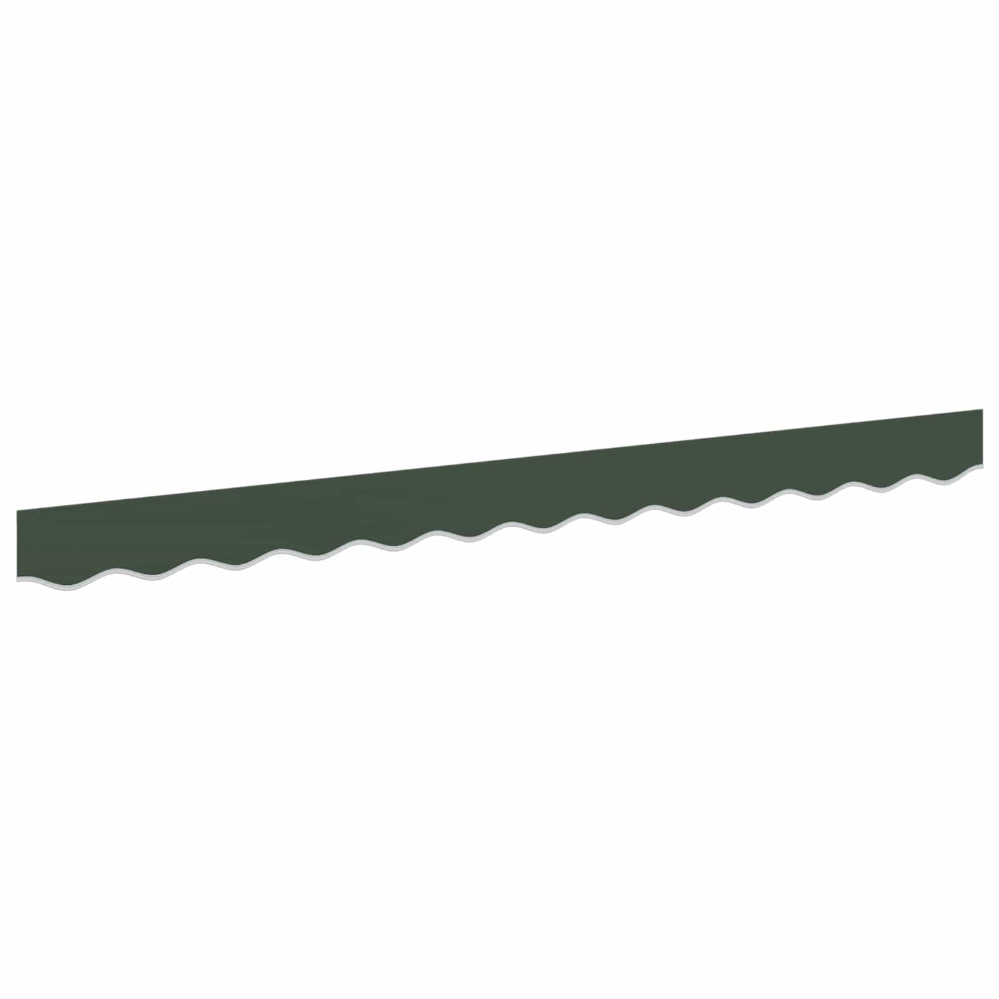 Awning Valance Replacement Dark Green 3 m Polyester