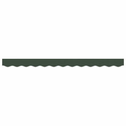 Awning Valance Replacement Dark Green 3.5 m Polyester