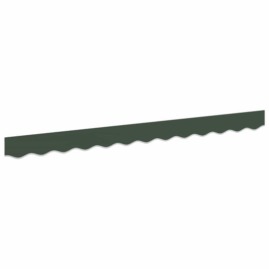 Awning Valance Replacement for 5 m Dark Green Polyester