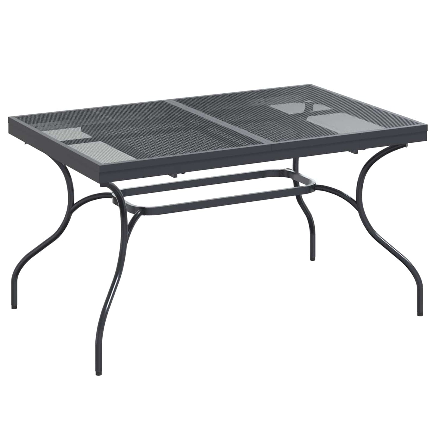 Garden Dining Set 7 pcs Anthracite 212 x 90 x 76 cm
