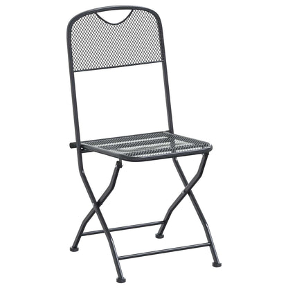 Garden Dining Set 9 pcs Anthracite 212 x 90 x 76 cm