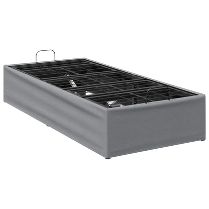 Electric Adjustable Bed Frame Light Grey 200 x 70 x 33.5 cm