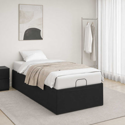 Electric Adjustable Bed Frame Black 200 x 80 x 33.5 cm Steel