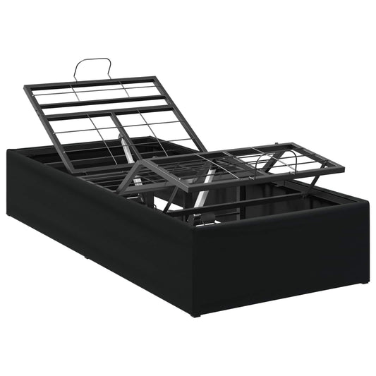 Electric Adjustable Bed Frame Black 200 x 70 x 33.5 cm Steel