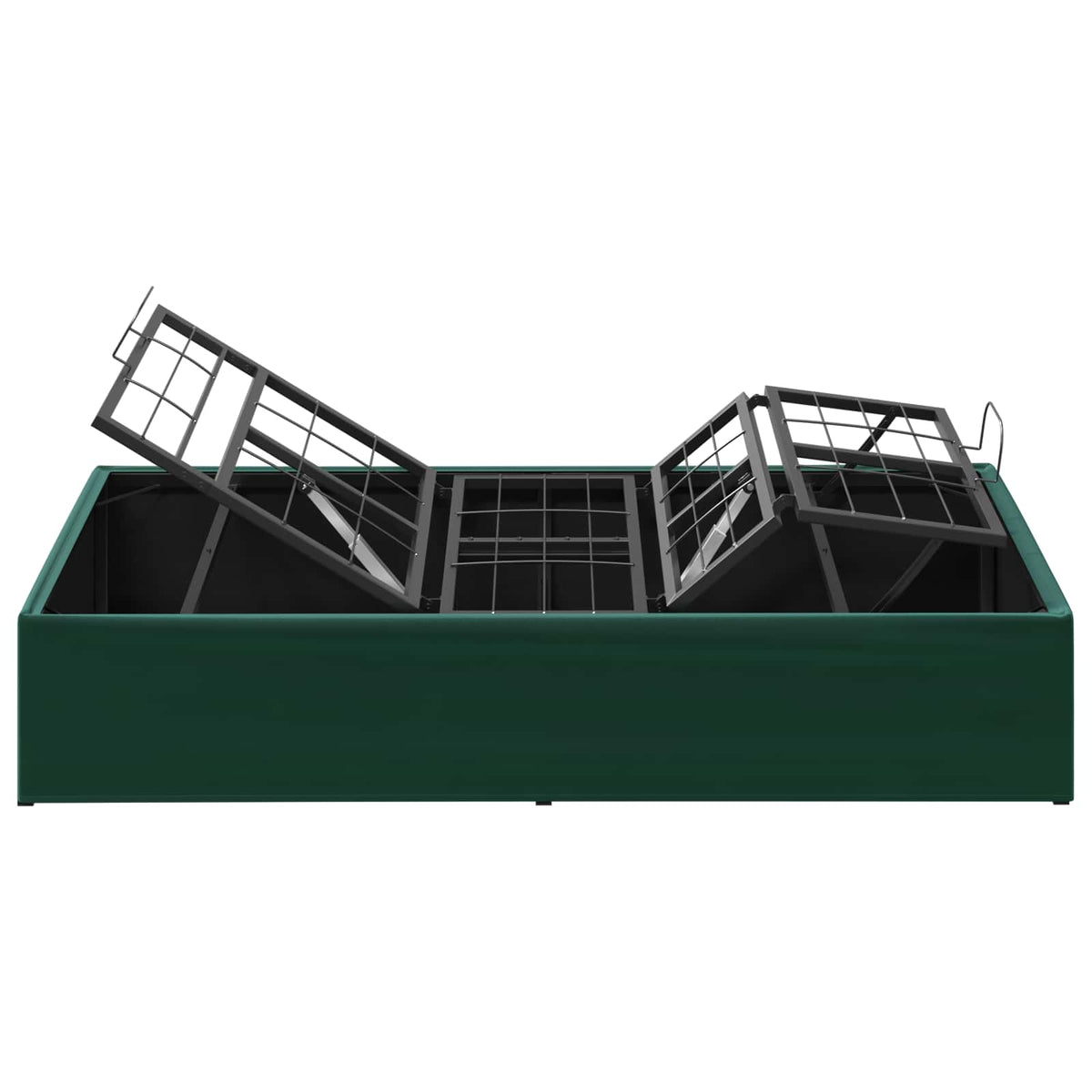 Electric Adjustable Bed Frame Forest Green 200 x 70 x 33.5 cm