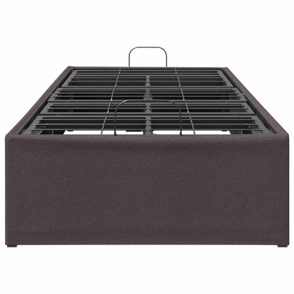 Electric Adjustable Bed Frame Brown 200 x 80 x 33.5 cm Steel