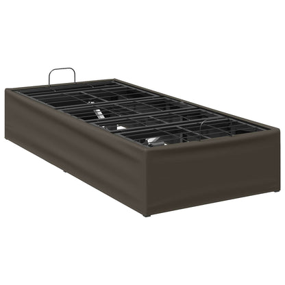 Electric Adjustable Bed Frame Grey 200 x 80 x 33.5 cm Steel
