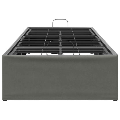Electric Adjustable Bed Frame Dark Grey 200 x 80 x 33.5 cm