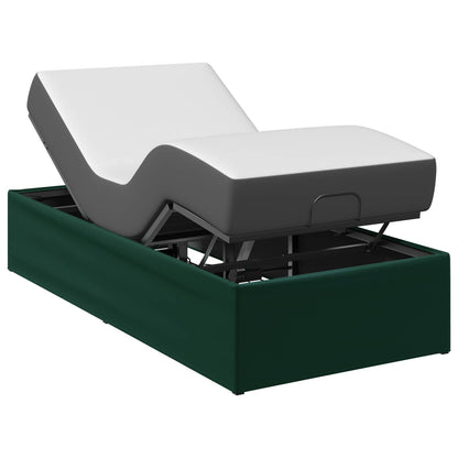 Electric Adjustable Bed Frame Forest Green 200 x 80 x 33.5 cm