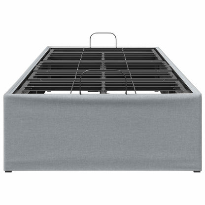 Electric Adjustable Bed Frame Light Grey 200 x 90 x 33.5 cm