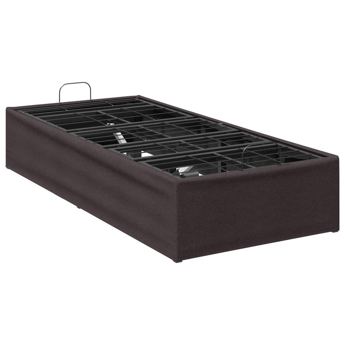 Electric Adjustable Bed Frame Brown 200 x 90 x 33.5 cm Steel