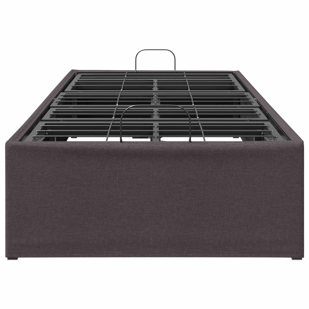 Electric Adjustable Bed Frame Brown 200 x 90 x 33.5 cm Steel