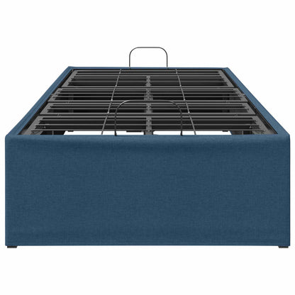 Electric Adjustable Bed Frame Blue 200 x 90 x 33.5 cm Steel