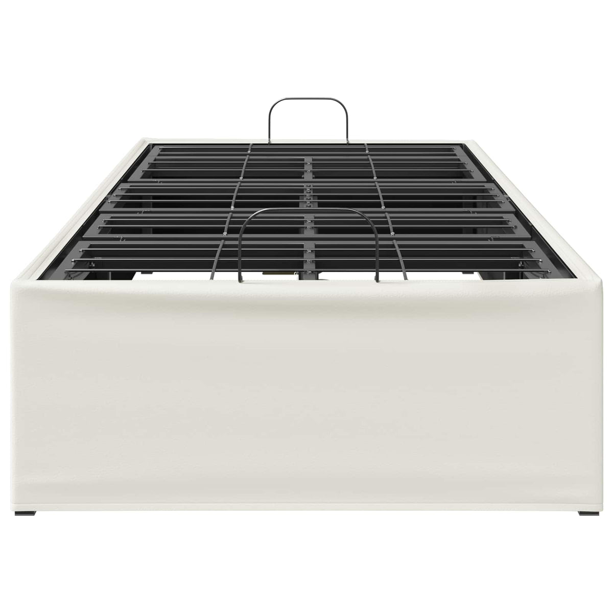 Electric Adjustable Bed Frame White 200 x 90 x 33.5 cm Steel