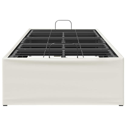 Electric Adjustable Bed Frame White 200 x 90 x 33.5 cm Steel