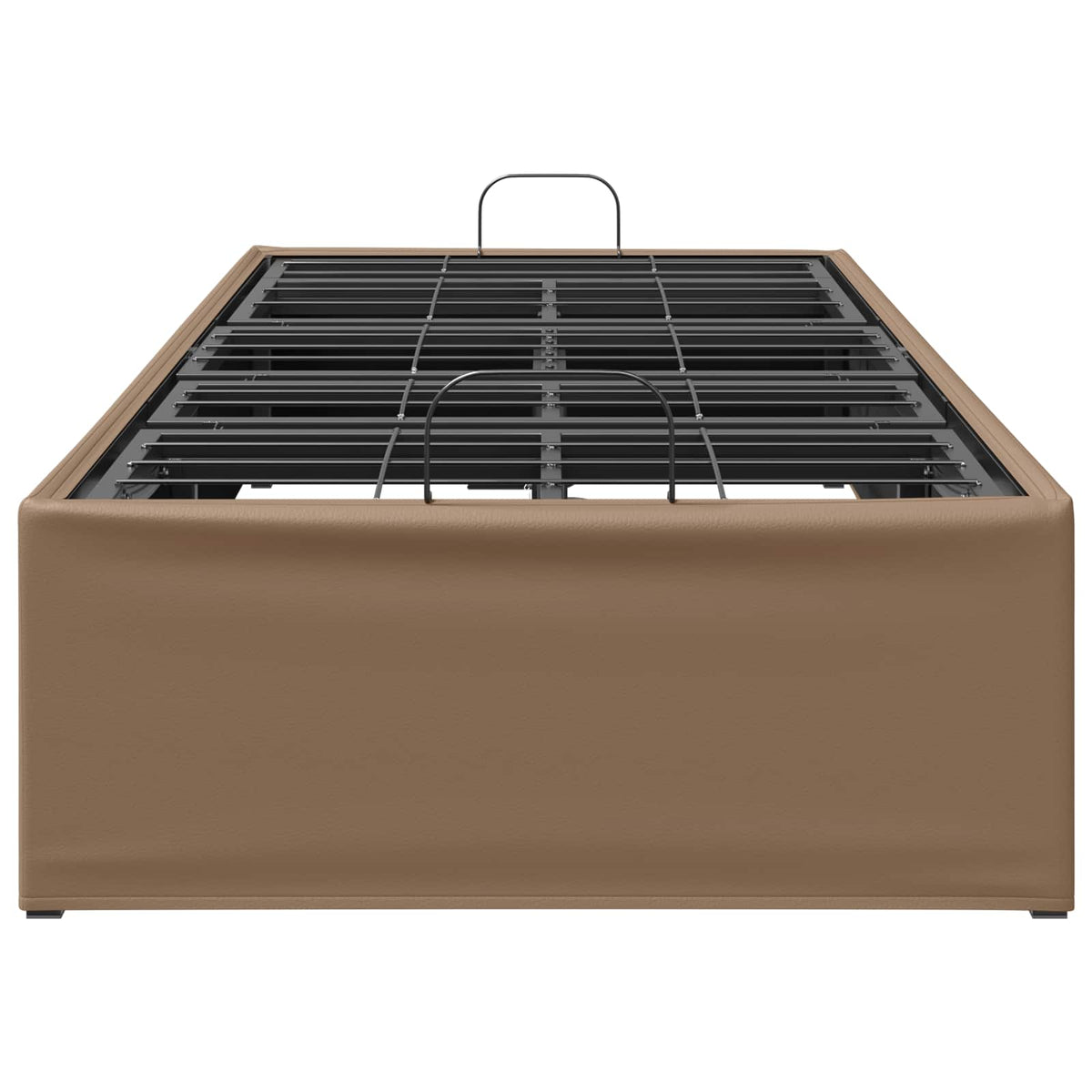 Electric Adjustable Bed Frame Tan 200 x 90 x 33.5 cm Steel