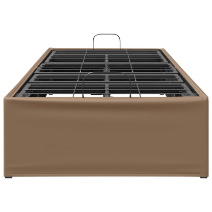 Electric Adjustable Bed Frame Tan 200 x 90 x 33.5 cm Steel