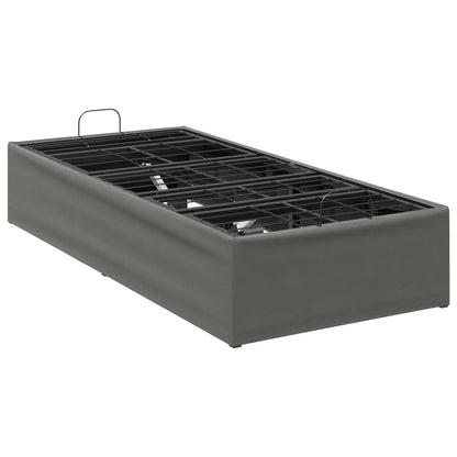 Electric Adjustable Bed Frame Dark Grey 200 x 90 x 33.5 cm