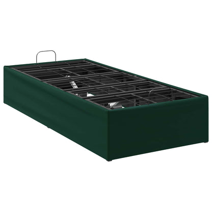 Electric Adjustable Bed Frame Forest Green 200 x 100 x 33.5 cm