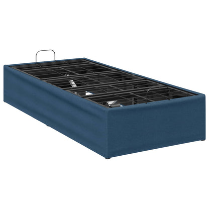 Electric Adjustable Bed Frame Blue 190 x 90 x 33.5 cm Steel