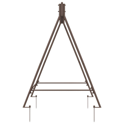 Swing Frame Antique Brown 113 x 121.5 x 168 cm Steel