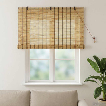 Roller Blind Natural 140 x 160 cm Reed