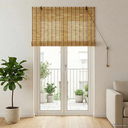 Roller Blind Natural 120 x 220 cm Reed