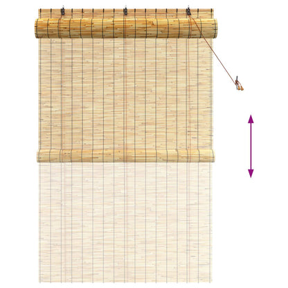 Roller Blind Natural 140 x 220 cm Reed