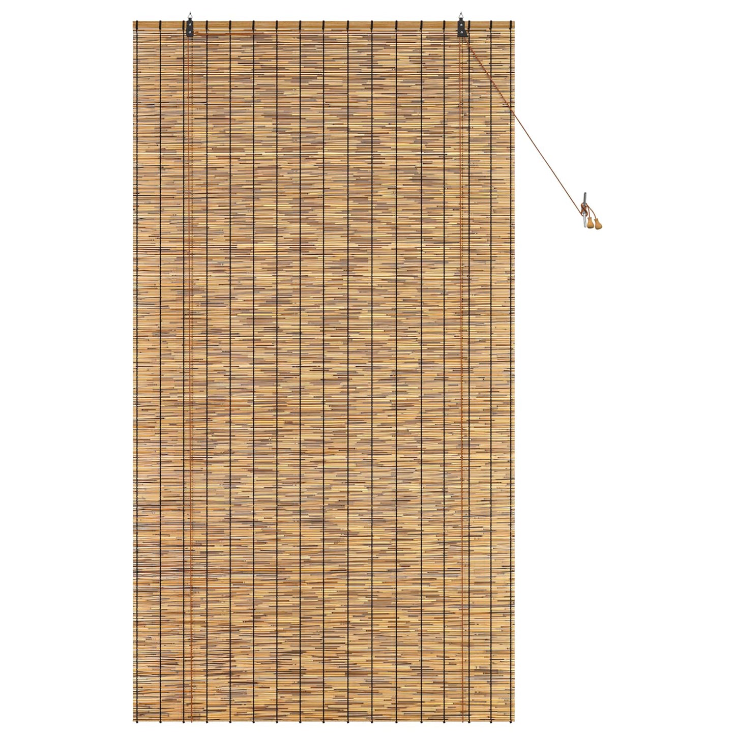 Roller Blind Brown 120 x 220 cm Reed
