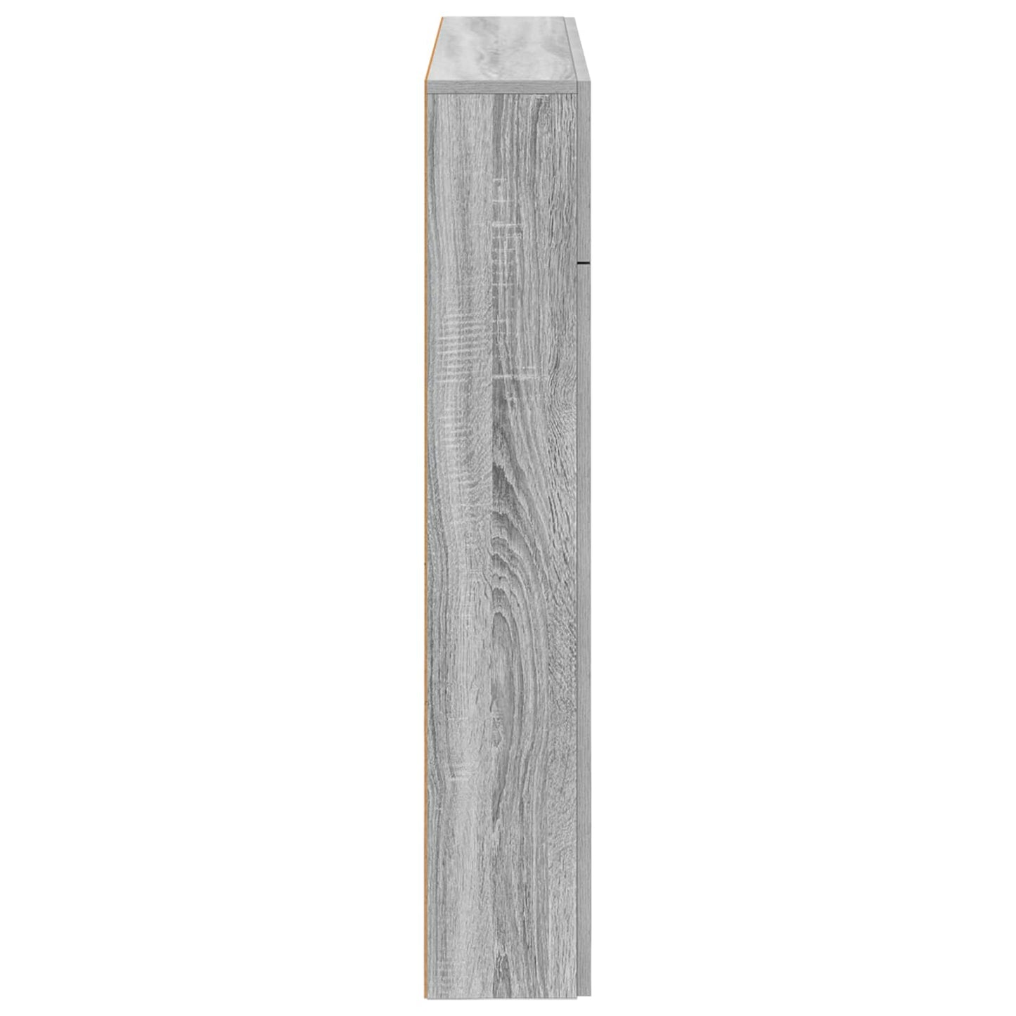 Fireplace Surround Grey Sonoma 102 x 18 x 100.5 cm