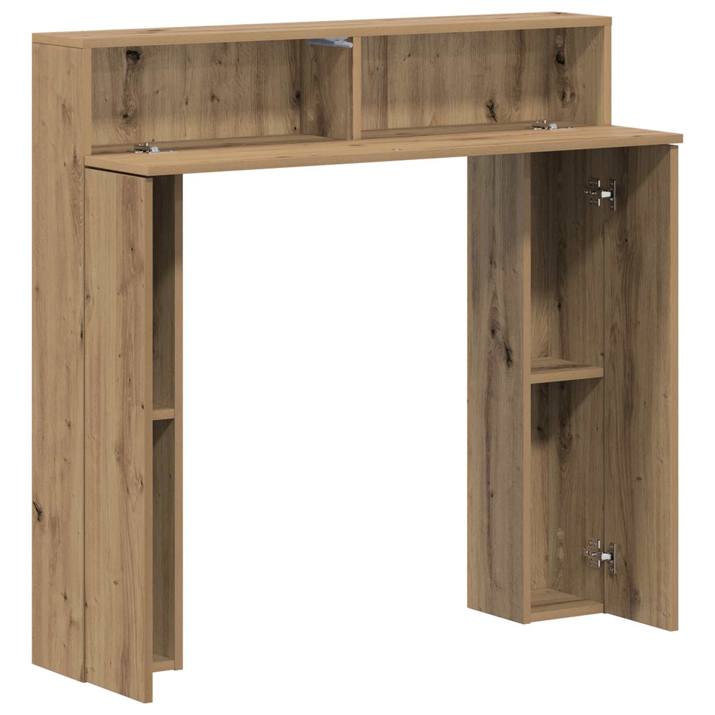 Fireplace Surround Artisan Oak 102 x 18 x 100.5 cm