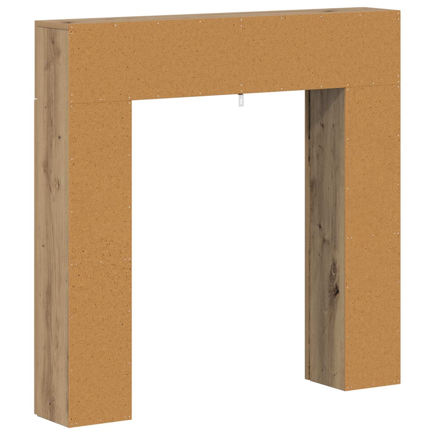 Fireplace Surround Artisan Oak 102 x 18 x 100.5 cm