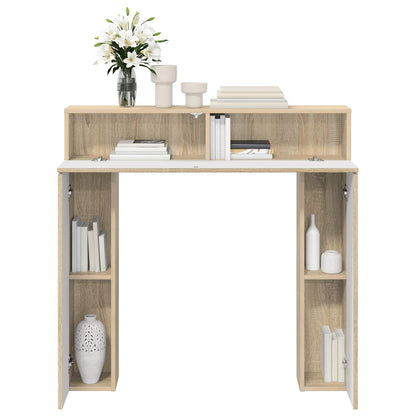 Fireplace Surround Sonoma 102 x 18 x 100.5 cm Engineered Wood